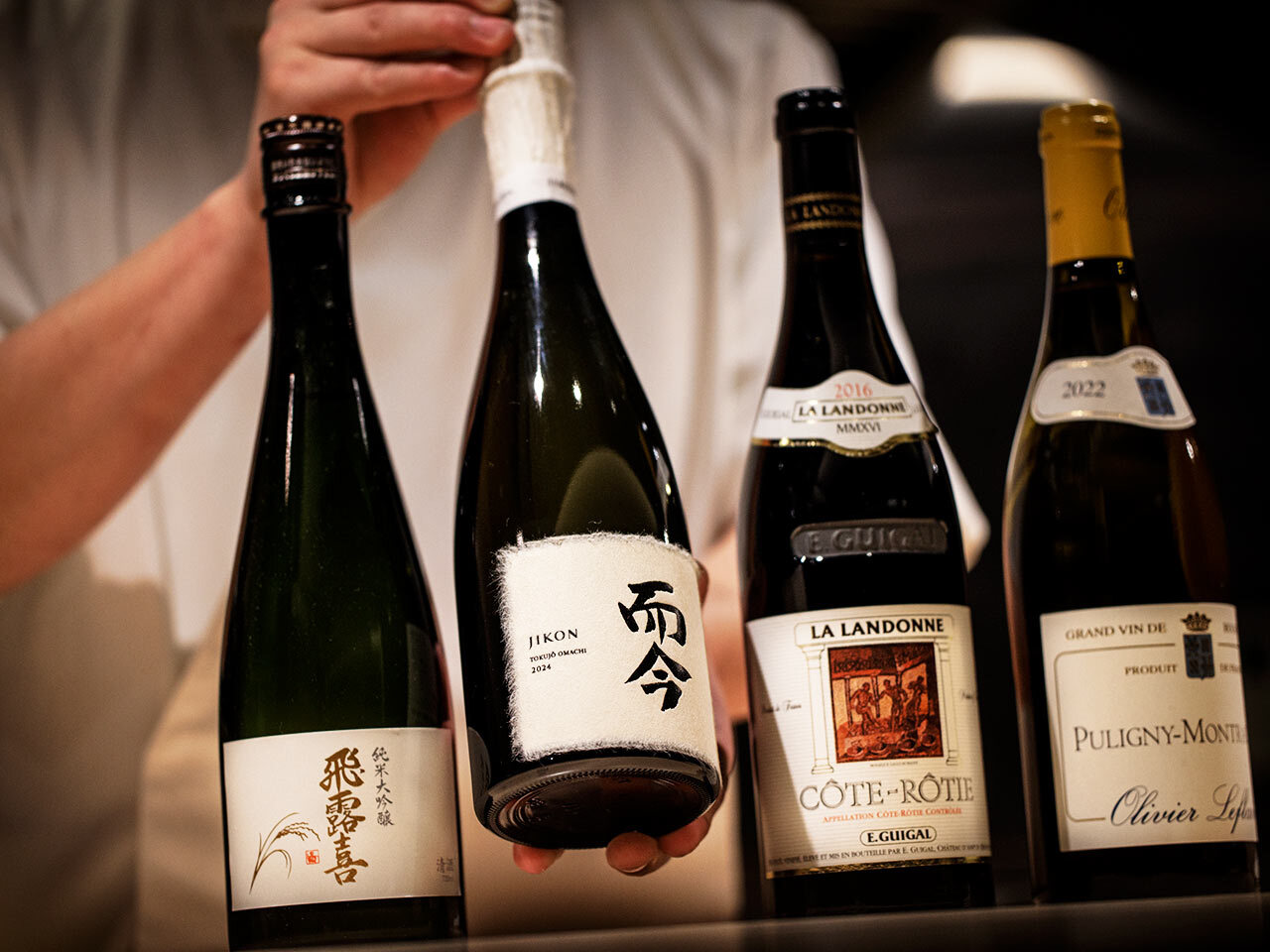 広尾『日本料理 お寅』で提供している日本酒