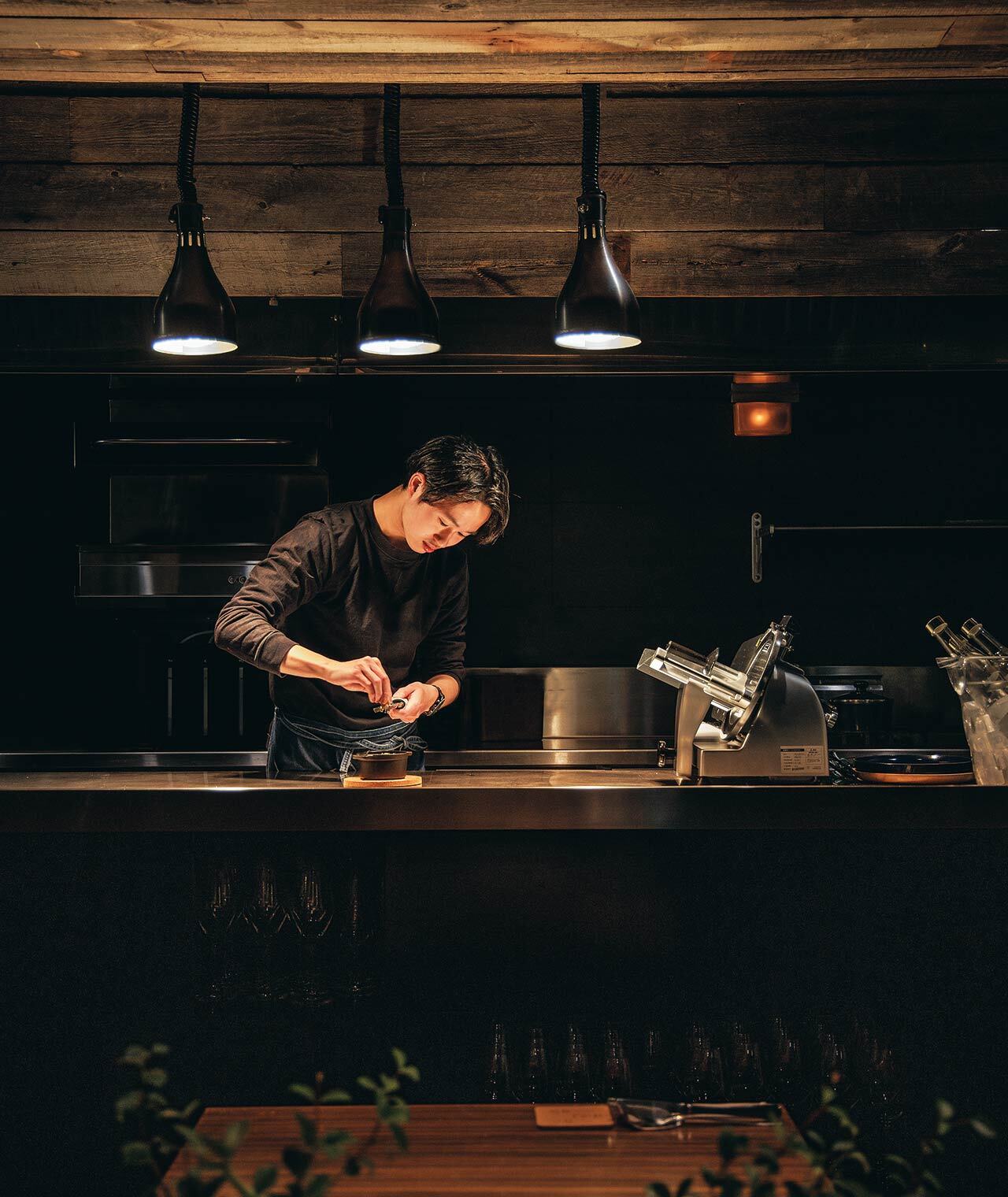 赤羽橋『base by L'aube』の内観