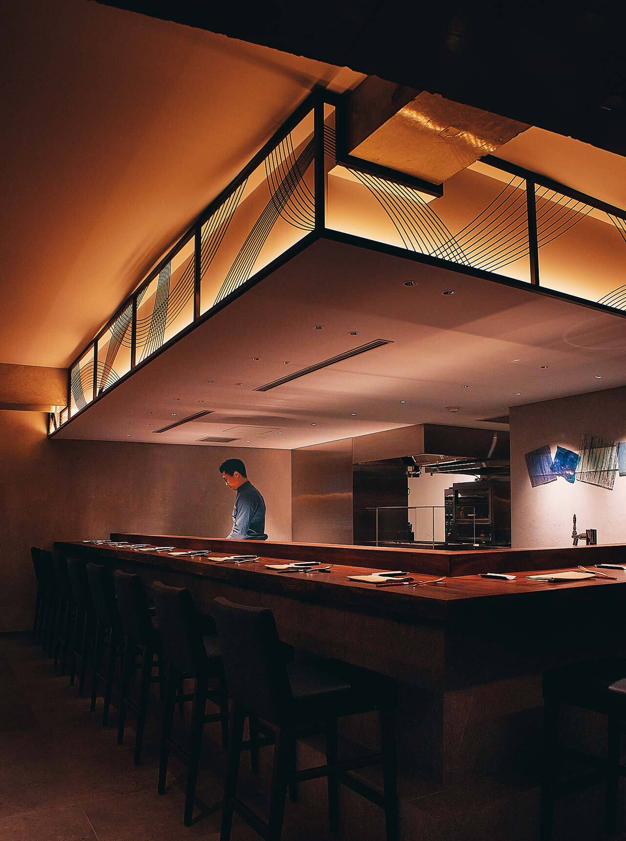 麻布十番『東麻布いと』の内観