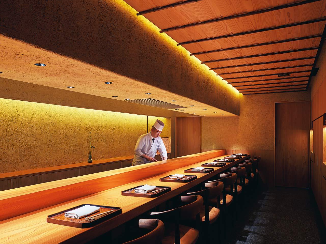 赤羽橋『寛心』の内観