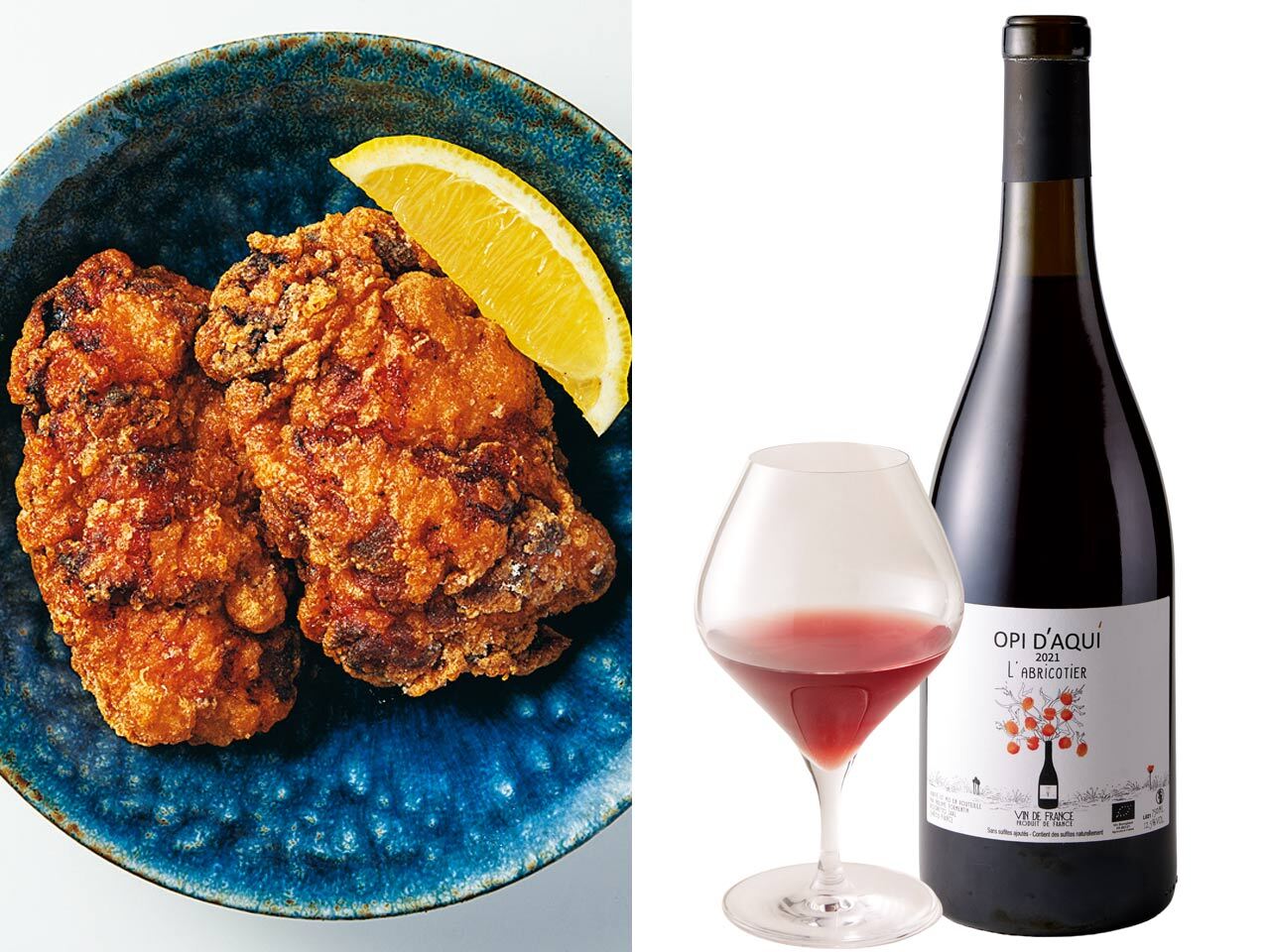 神楽坂『LAURA』の「大分からあげ」と「オピダキ・アプリコティエ2021」