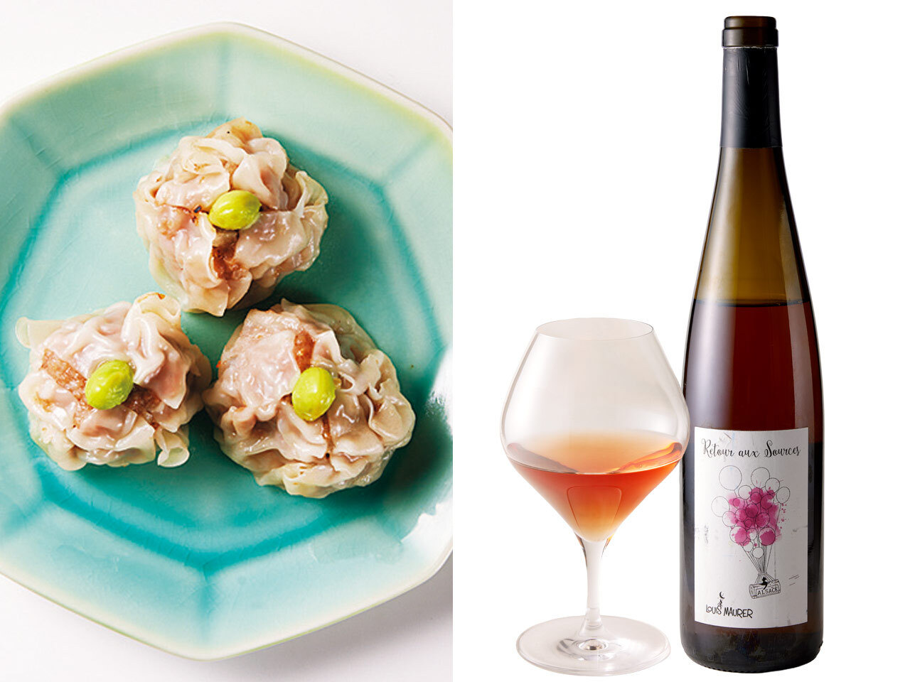 神楽坂『LAURA』の「クミンシュウマイ」と「ルイ・モーラー ルトゥール・オー・スルス2023」