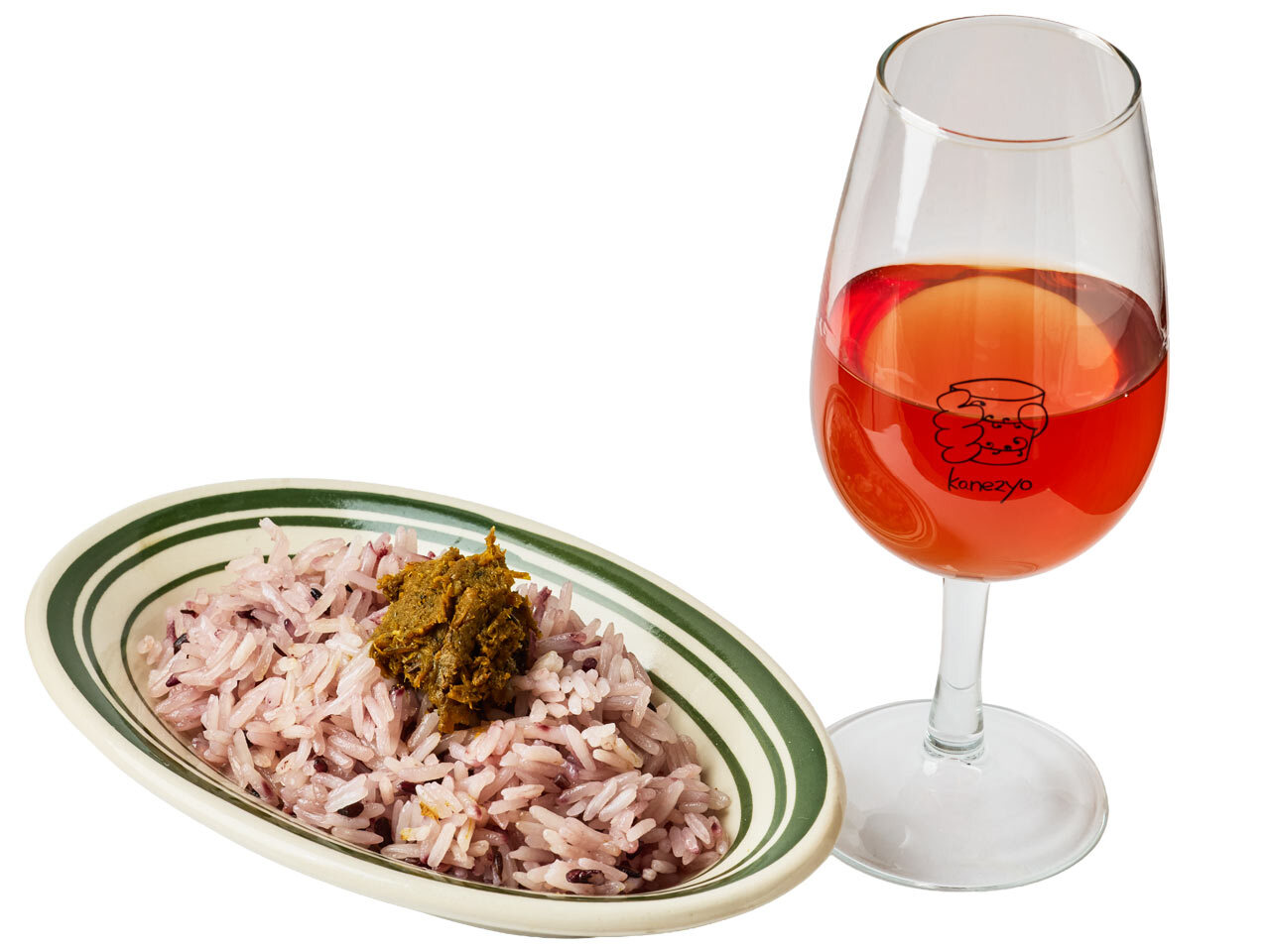 幡ヶ谷『キッチンかねじょう』の「ピラフとサグ」とオレンジワイン