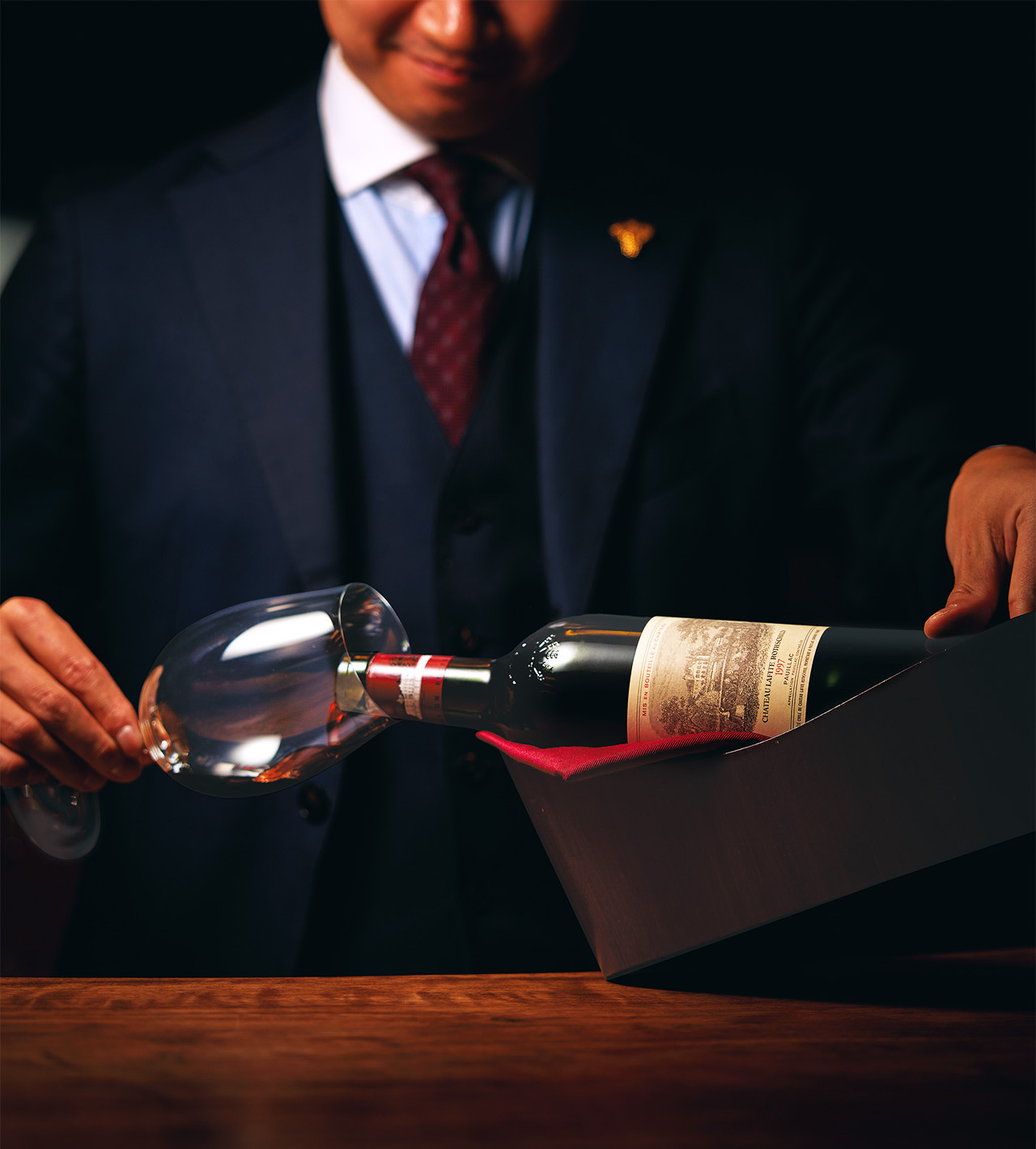 新橋『MIDAIR』で提供している「シャトー・ラフィット・ロートシルト1997」