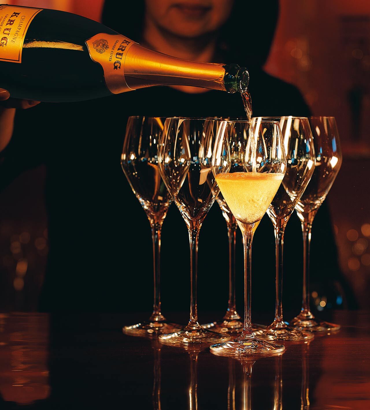 麻布十番『Champagne Bar Pomponne』で提供している「クリュッグ グランド・キュヴェ」