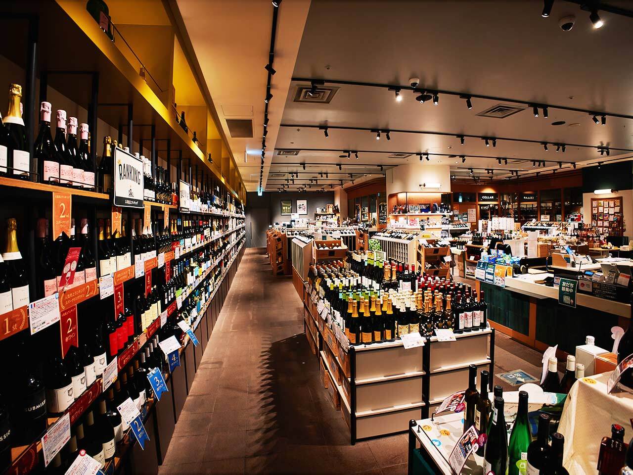 恵比寿『WINE MARKET PARTY』の内観