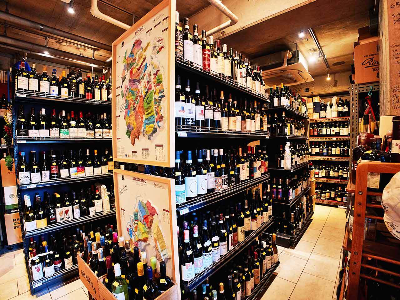 北参道『La Cantina BESSHO』の内観