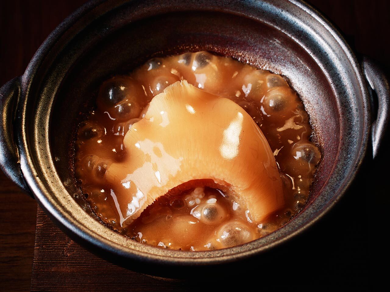 牛込神楽坂『茶龍』の「フカヒレ土鍋おこげ」