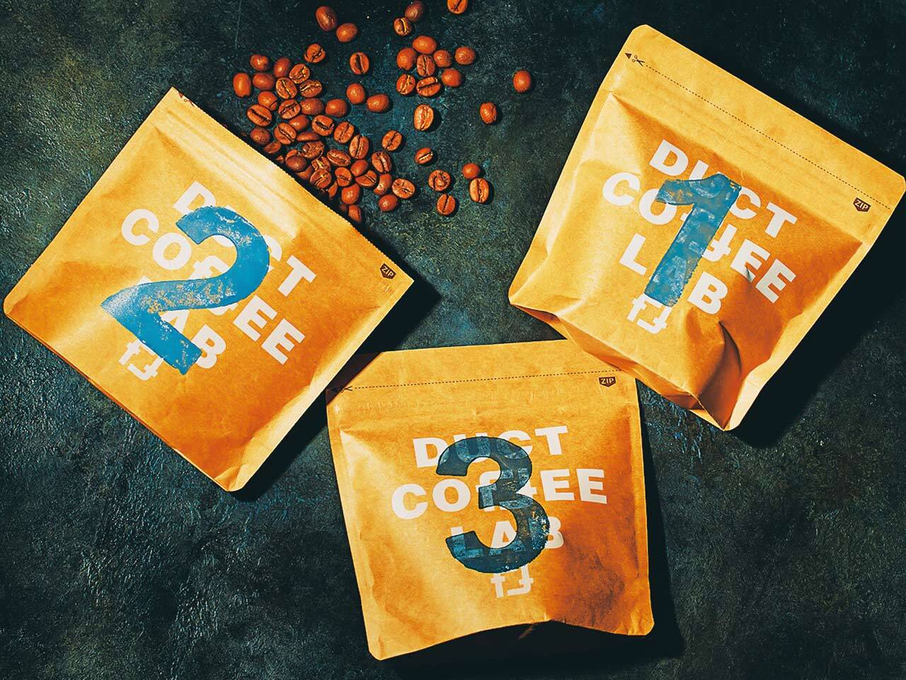 代官山『DUCT COFFEE LAB』の「自家焙煎コーヒー豆」