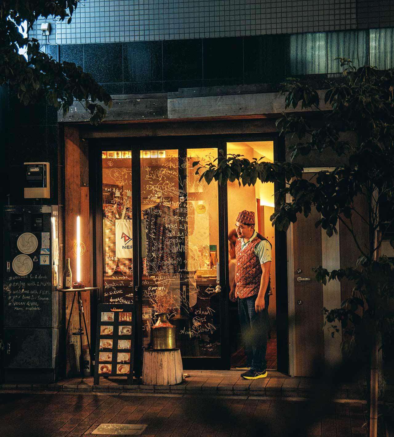 広尾『MOMO Stand Tokyo』の外観