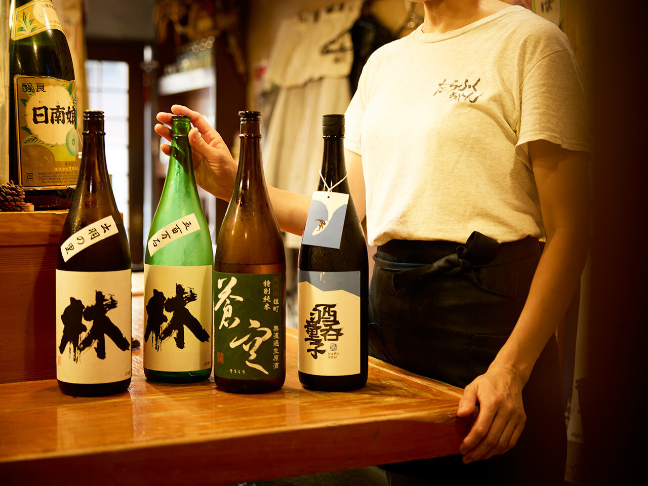 関内『たらふくちゃん』で提供している日本酒